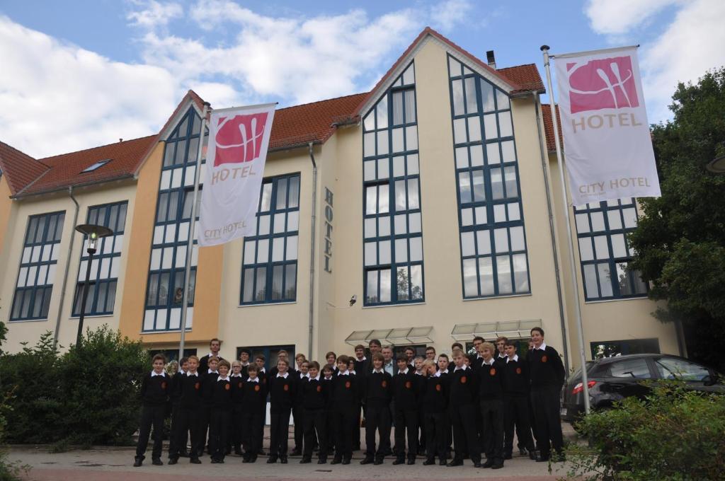 City Hotel Aschersleben Exterior foto